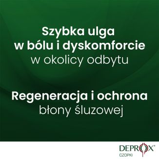 Deprox, czopki na zapalenie prostaty, 10 sztuk - 3 - zdjęcie produktu