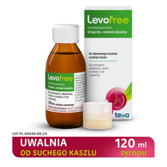 Levofree 6 mg/ml, od 2 lat, 120 ml - 2 - zdjęcie produktu