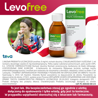 Levofree 6 mg/ml, od 2 lat, 120 ml - 7 - zdjęcie produktu