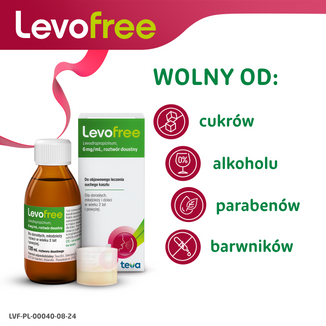Levofree 6 mg/ml, od 2 lat, 120 ml - 4 - zdjęcie produktu