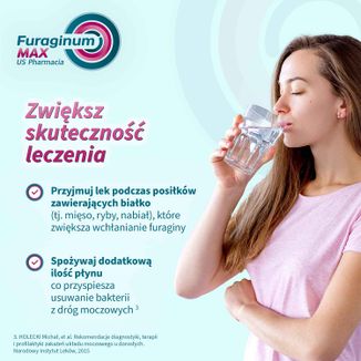 Furaginum Max US Pharmacia 100 mg, 30 tabletek - 5 - zdjęcie produktu