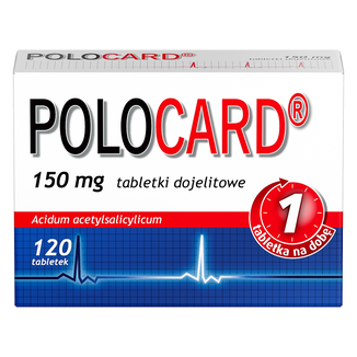 Polocard 150 mg, 120 tabletek dojelitowych - 2 - zdjęcie produktu