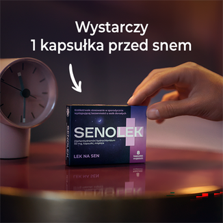 Senolek 50 mg, 8 kapsułek - 4 - zdjęcie produktu