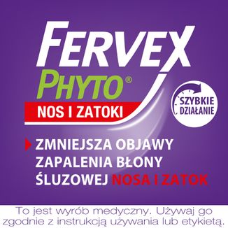 Fervex Phyto Nos i Zatoki, spray do nosa, 15 ml - 3 - zdjęcie produktu