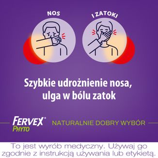 Fervex Phyto Nos i Zatoki, spray do nosa, 15 ml - 4 - zdjęcie produktu