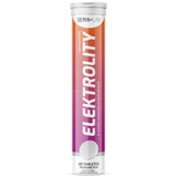 SEMA Lab Elektrolity, smak owoców tropikalnych, 20 tabletek musujących - miniaturka zdjęcia produktu