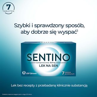 Sentino 12,5 mg, 7 tabletek powlekanych - 2 - zdjęcie produktu