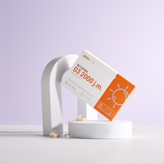 SEMA Lab Witamina D3 2000 j.m., 60 kapsułek miękkich - 2 - zdjęcie produktu