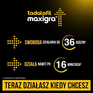 Tadalafil Maxigra 10 mg, 4 tabletki - 4 - zdjęcie produktu
