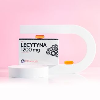 SEMA Lab Lecytyna 1200 mg, 60 kapsułek miękkich - 2 - zdjęcie produktu