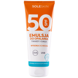 Soleskin, emulsja do opalania twarzy i ciała, SPF 50, od 6 miesiąca, 200 ml - miniaturka zdjęcia produktu