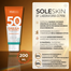 Soleskin, emulsja do opalania twarzy i ciała, SPF 50, od 6 miesiąca, 200 ml- miniaturka 3 zdjęcia produktu