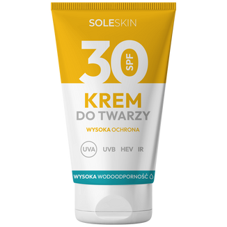 Soleskin, krem do twarzy, SPF 30, 50 ml - zdjęcie produktu