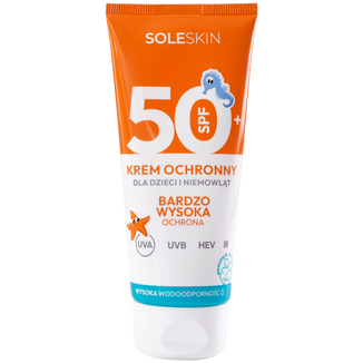 Soleskin Kids, krem ochronny dla dzieci i niemowląt, SPF 50+, od 6 miesiąca, 100 ml - zdjęcie produktu