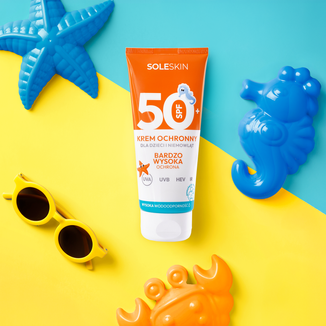 Soleskin Kids, krem ochronny dla dzieci i niemowląt, SPF 50+, od 6 miesiąca, 100 ml - 2 - zdjęcie produktu