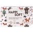 Happi Soft, patyczki higieniczne dla niemowląt i dzieci, 60 sztuk