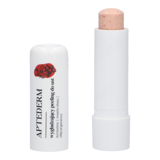 Aptederm, wygładzający peeling do ust, 4,8 g - 2 Aptederm, wygładzający peeling do ust, 4,8 g - 2 - zdjęcie produktu