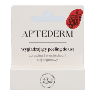 Aptederm, wygładzający peeling do ust, 4,8 g - 4 Aptederm, wygładzający peeling do ust, 4,8 g - 4 - zdjęcie produktu