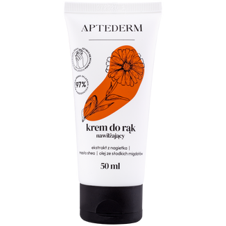 Aptederm, nawilżający krem do rąk, 50 ml - zdjęcie produktu