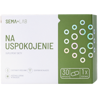 SEMA Lab Na Uspokojenie, 30 kapsułek USZKODZONE OPAKOWANIE - zdjęcie produktu