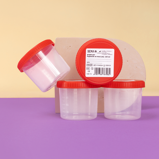 SEMA Protect, pojemnik na mocz, sterylny, 120 ml - 2 - zdjęcie produktu