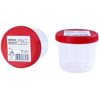 SEMA Protect, pojemnik na mocz, niesterylny, 120 ml - zdjęcie produktu