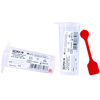 SEMA Protect, pojemnik na kał, niesterylny, 20 ml - zdjęcie produktu