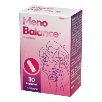 SEMA Lab MenoBalance, 30 kapsułek twardych - zdjęcie produktu