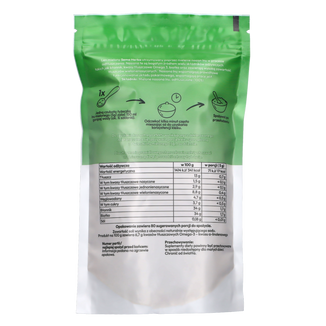 SEMA Herba Len mielony odtłuszczony, 400 g - 2 SEMA Herba Len mielony odtłuszczony, 400 g - 2 - zdjęcie produktu