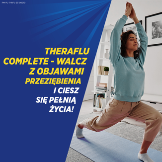 Theraflu Complete 500 mg + 65 mg, 12 tabletek powlekanych KRÓTKA DATA - 2 - zdjęcie produktu
