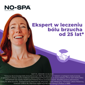 No-Spa 40 mg, 24 tabletki - 5 - zdjęcie produktu