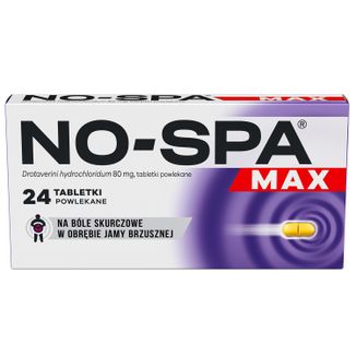 No-Spa Max 80 mg, 24 tabletki - zdjęcie produktu