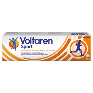 Voltaren Sport 11,6 mg/g, żel, 50 g - 2 - zdjęcie produktu