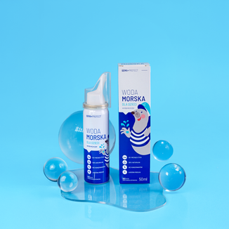SEMA Protect, woda morska dla dzieci, spray do nosa, 50 ml USZKODZONE OPAKOWANIE - 4 - zdjęcie produktu