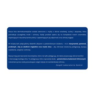 Aptederm Sensitive, emulsja myjąca do twarzy i ciała, skóra wrażliwa i atopowa, 400 ml - 4 - zdjęcie produktu