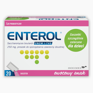 Enterol, 250 mg, 20 saszetek - zdjęcie produktu