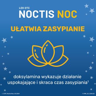 Noctis Noc 12,5 mg, 20 tabletek powlekanych - 3 - zdjęcie produktu