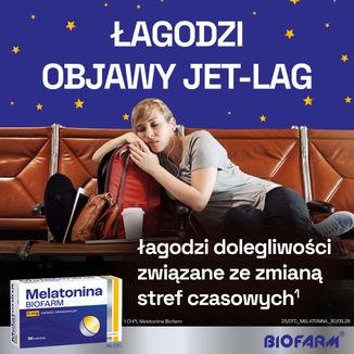 Melatonina Biofarm, 5 mg, 30 tabletek - 6 - zdjęcie produktu