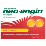 Benzydamine neo-angin 3 mg, smak cytrynowy, 20 pastylek twardych - miniaturka zdjęcia produktu