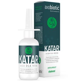 Axobiotic Katar, oczyszczający spray do nosa dla dorosłych i dzieci od 3 lat, 30 ml - zdjęcie produktu