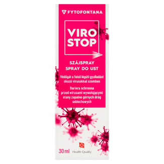 Fytofontana ViroStop, doustny spray ochronny przed wirusami wywołującym zapalenie górnych dróg oddechowych, 30 ml - 2 - zdjęcie produktu