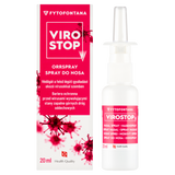 Fytofontana ViroStop, spray do nosa chroniący przed wirusami wywołującym zapalenie górnych dróg oddechowych, 20 ml - miniaturka zdjęcia produktu