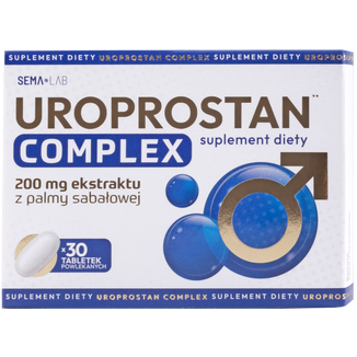 SEMA Lab UroProstan Complex, 30 tabletek powlekanych KRÓTKA DATA - zdjęcie produktu
