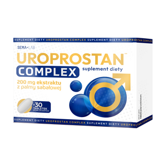 Sema Lab UroProstan Complex, 30 tabletek powlekanych - zdjęcie produktu