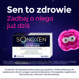 Sonoxen 12,5 mg, 14 tabletek powlekanych - 10 - zdjęcie produktu