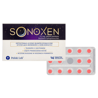 Sonoxen 12,5 mg, 14 tabletek powlekanych - 2 - zdjęcie produktu