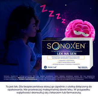 Sonoxen 12,5 mg, 14 tabletek powlekanych - 9 - zdjęcie produktu