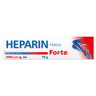 Heparin-Hasco Forte 1000 j.m./ g, żel, 90 g  - 2 - zdjęcie produktu