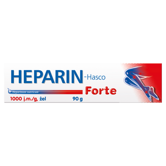 Heparin-Hasco Forte 1000 j.m./ g, żel, 90 g  - zdjęcie produktu