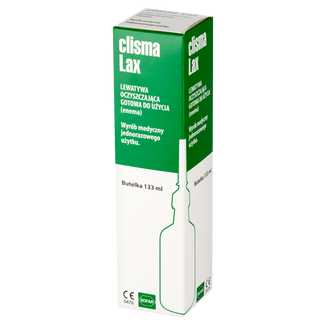 Clisma Lax, lewatywa oczyszczająca (enema), butelka, 133 ml USZKODZONE OPAKOWANIE - 2 - zdjęcie produktu
